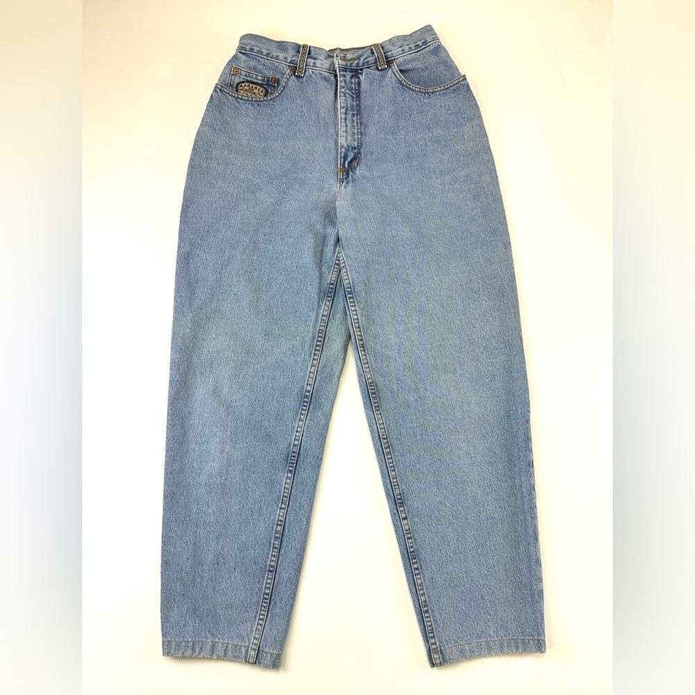 90s True Vintage Manager Jeans Womens Size 31 High waisted Tapered Retro RARE
